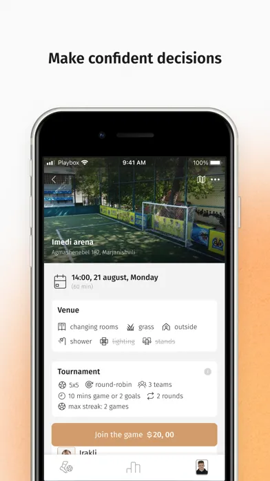 Playbox Football Platform Screenshots