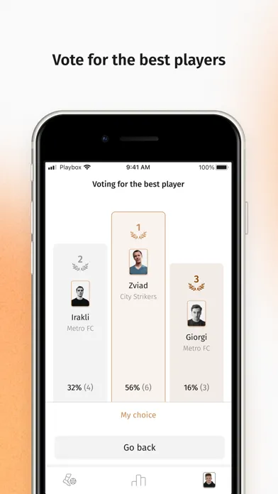 Playbox Football Platform Screenshots