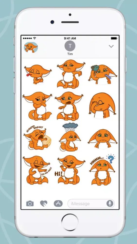 Squirrel Kroshka Shi Stickers Screenshots