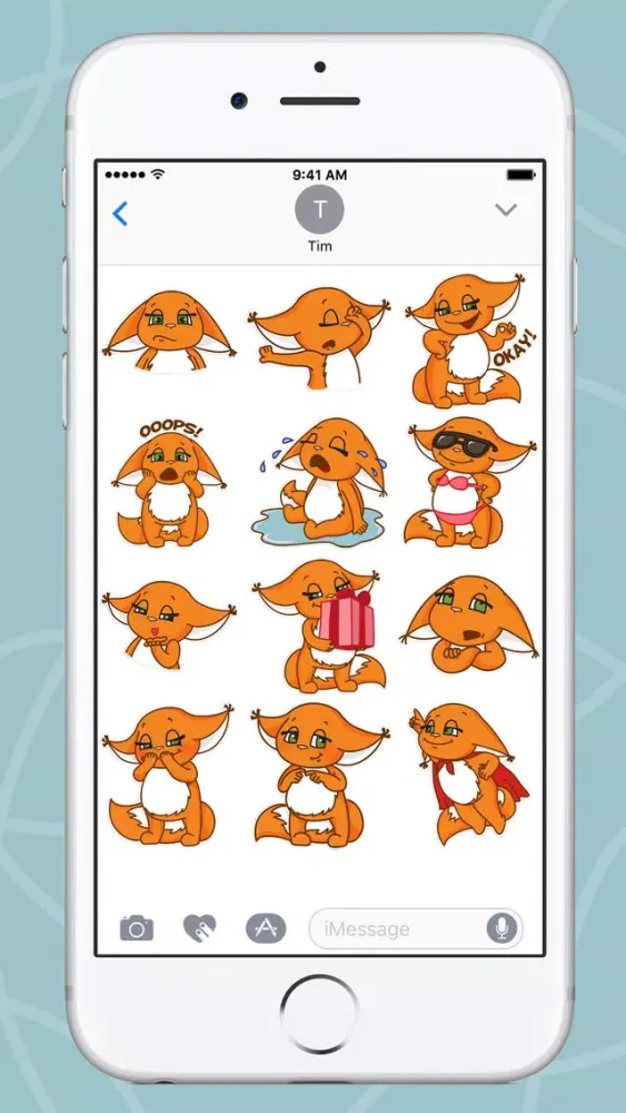 Squirrel Kroshka Shi Stickers Screenshots
