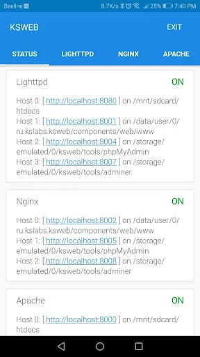 KSWEB: web developer kit Screenshots
