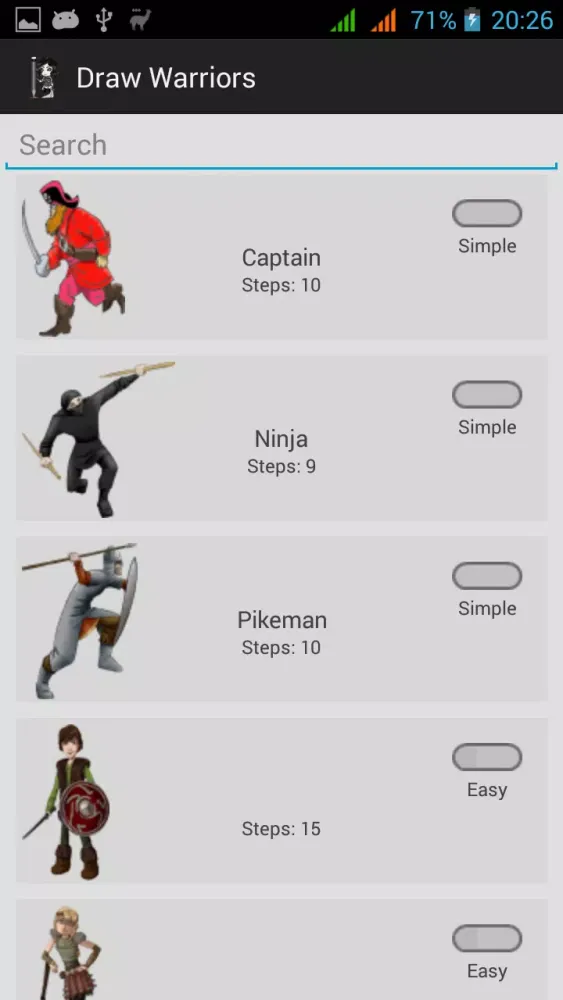 How Draw Warriors and Soldiers 스크린샷