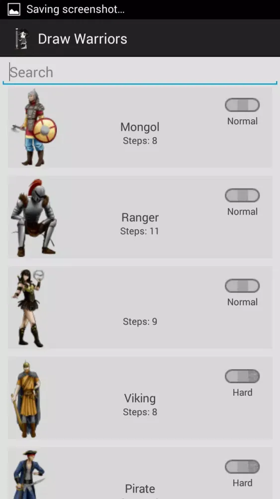 How Draw Warriors and Soldiers 스크린샷