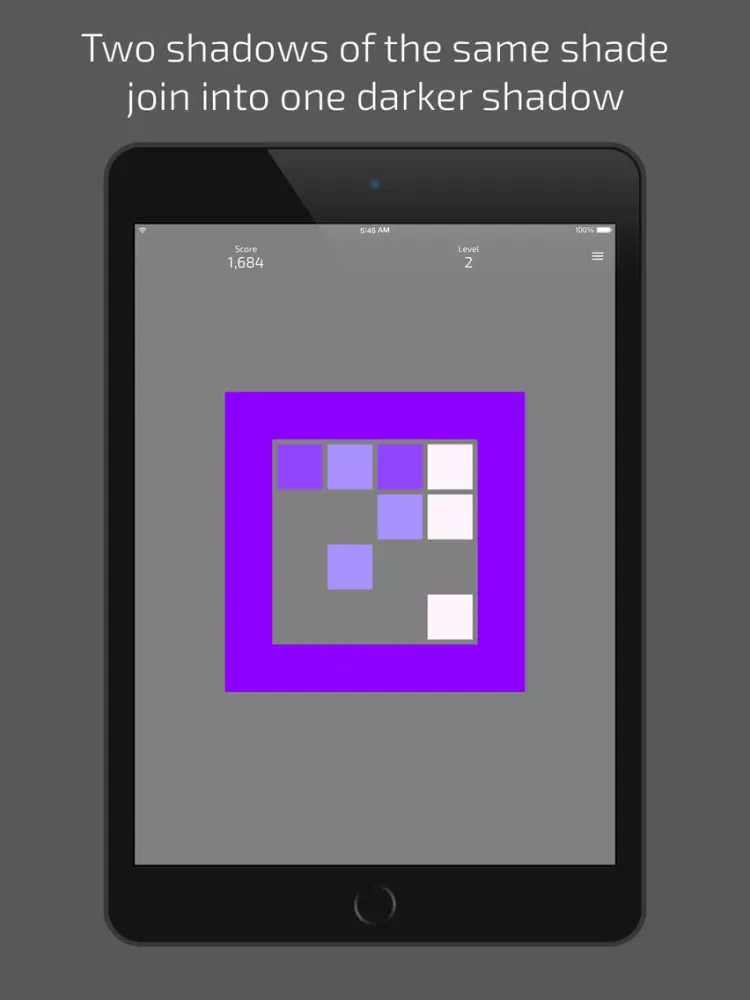 Ảnh chụp màn hình của Shadows Escape — free casual logical game with shades of color iPad 