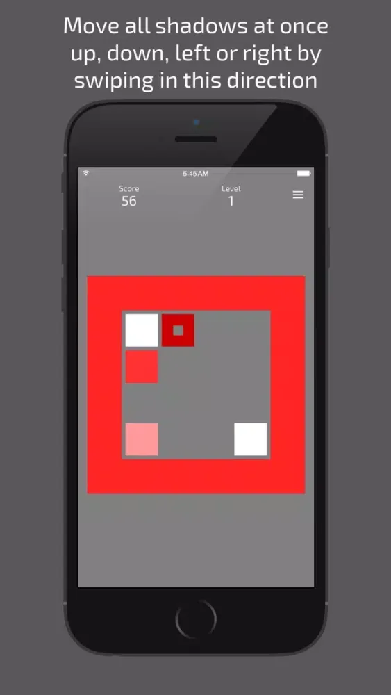 Ảnh chụp màn hình của Shadows Escape — free casual logical game with shades of color