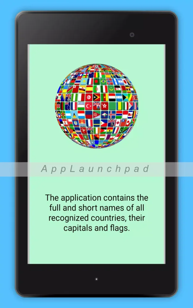 Flags Countries Capitals Screenshots