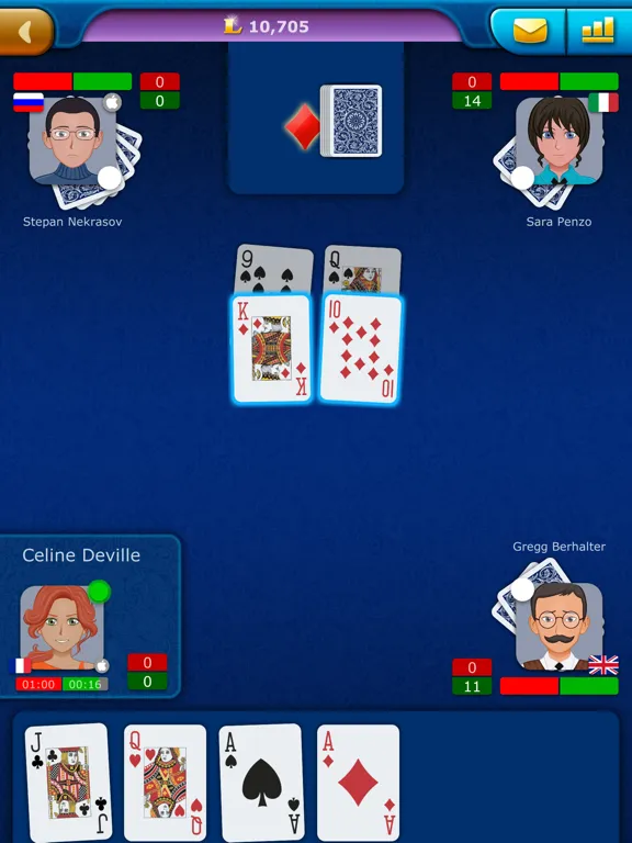 Online Bura LiveGames iPad  Screenshots