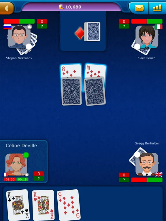 Online Bura LiveGames iPad  Screenshots