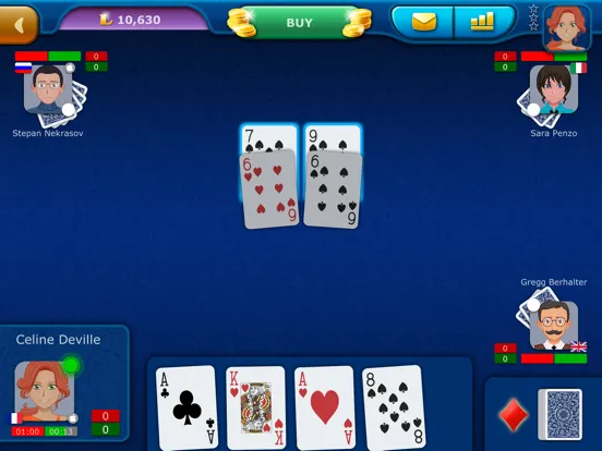 Online Bura LiveGames iPad  Screenshots