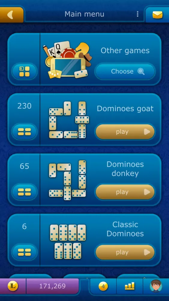 Dominoes LiveGames online স্ক্রিনশট