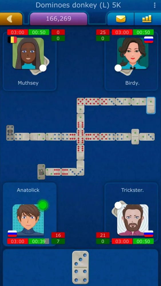 Dominoes LiveGames online স্ক্রিনশট
