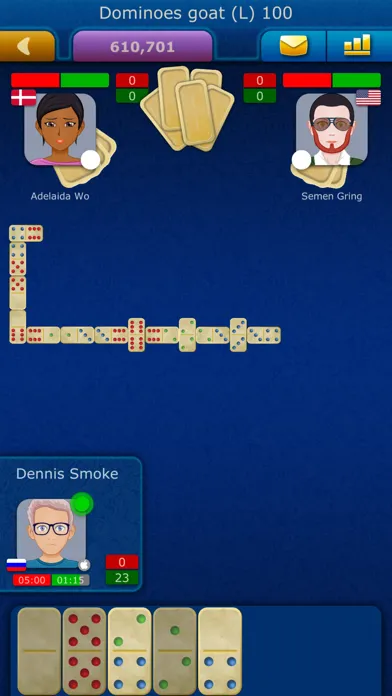 Online Dominoes LiveGames Ekran Görüntüleri