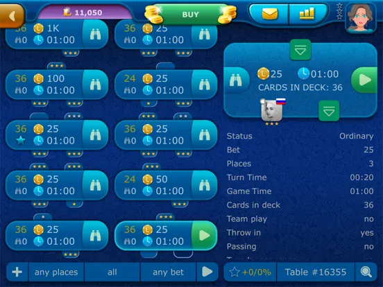 Online Durak LiveGames iPad 应用截图