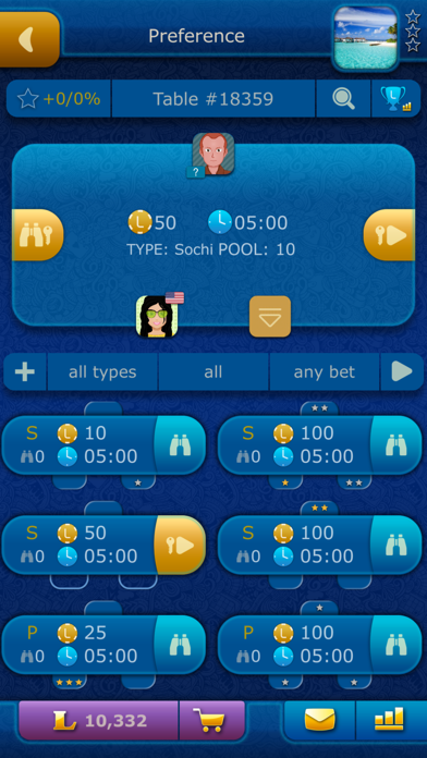 Online Preference LiveGames应用截图
