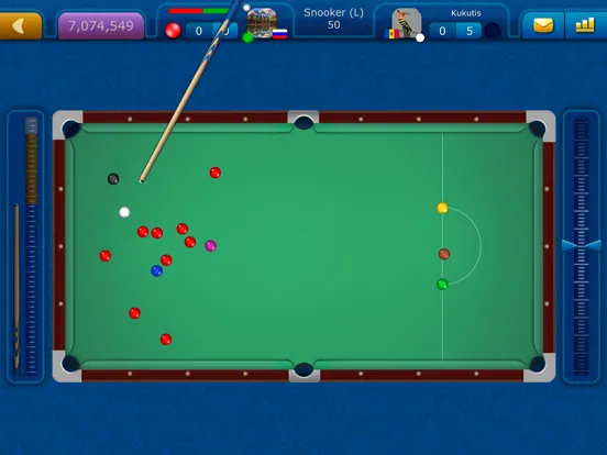 Скриншоты Online Snooker LiveGames iPad 