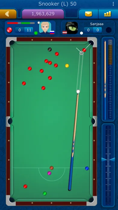 Скриншоты Online Snooker LiveGames