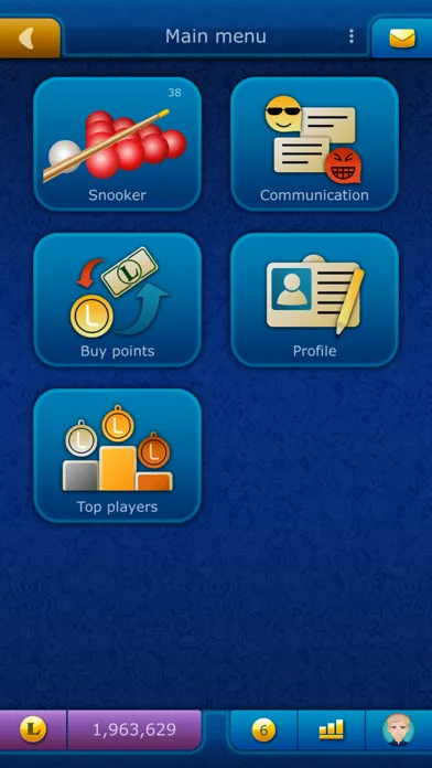 Скриншоты Online Snooker LiveGames