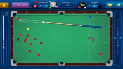Скриншоты Online Snooker LiveGames