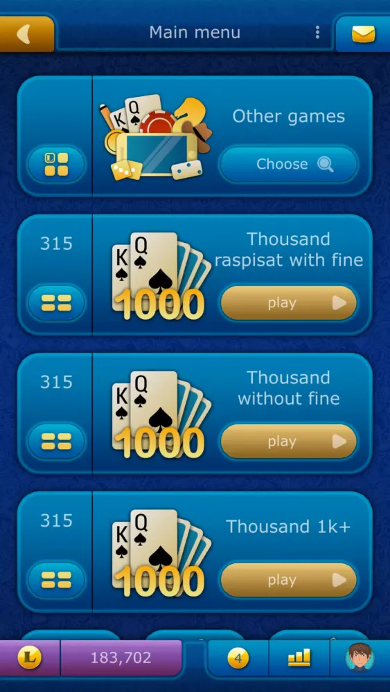 Скриншоты Thousand LiveGames online