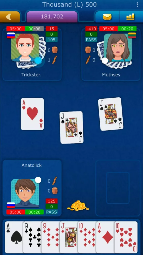 Скриншоты Thousand LiveGames online