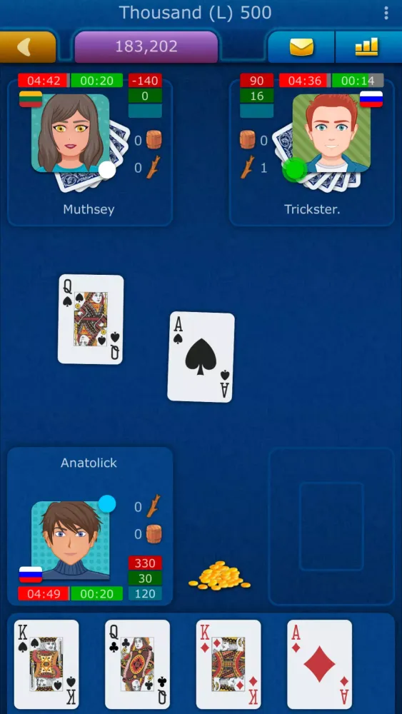 Скриншоты Thousand LiveGames online