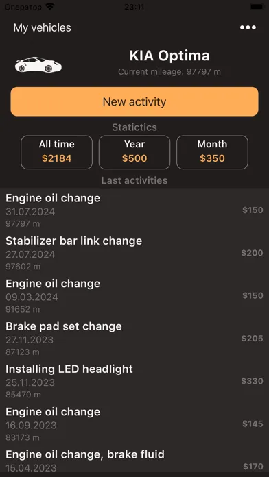 Capturas de pantalla de AutoStats