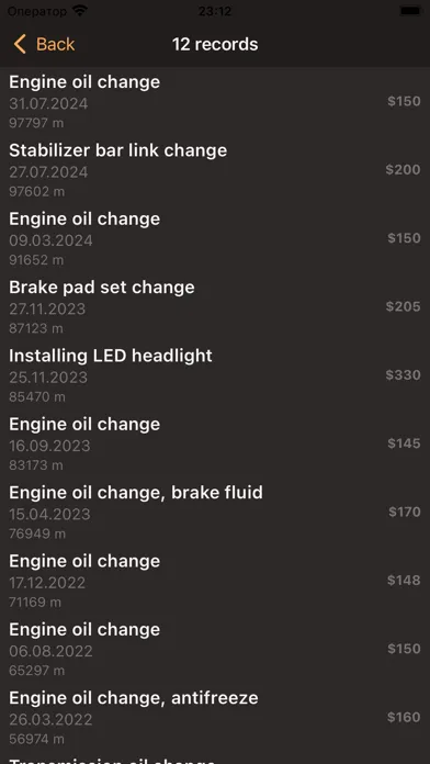 Capturas de pantalla de AutoStats