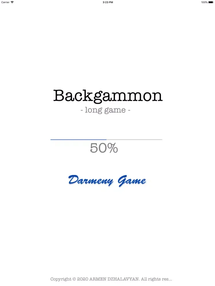 Скриншоты Backgammon (long game) iPad 