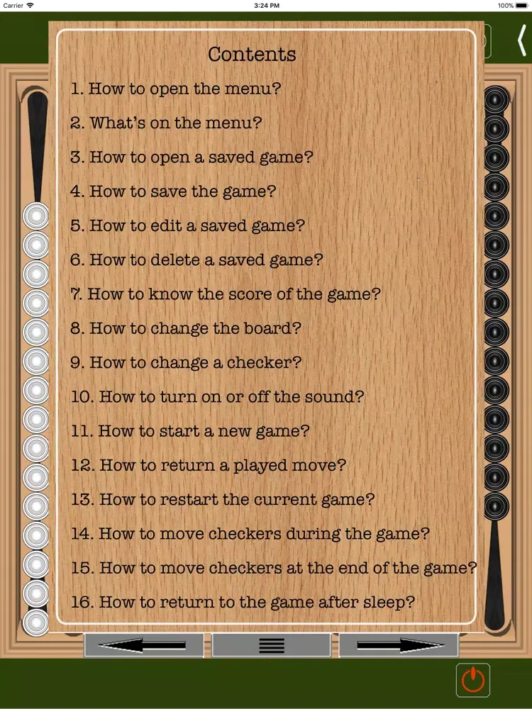 Скриншоты Backgammon (long game) iPad 
