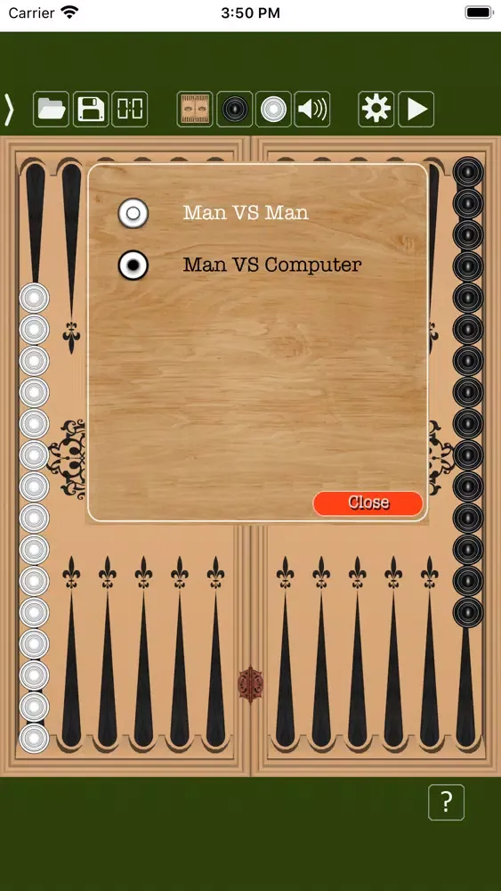 Скриншоты Backgammon (long game)