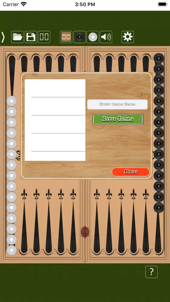 Скриншоты Backgammon (long game)
