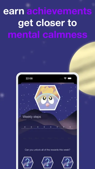 ภาพหน้าจอของ Lunaton: self care pet