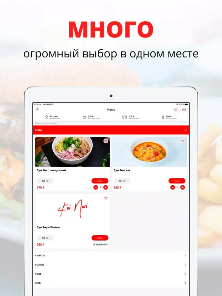 Capturas de tela do Koi Nori | Москва iPad 
