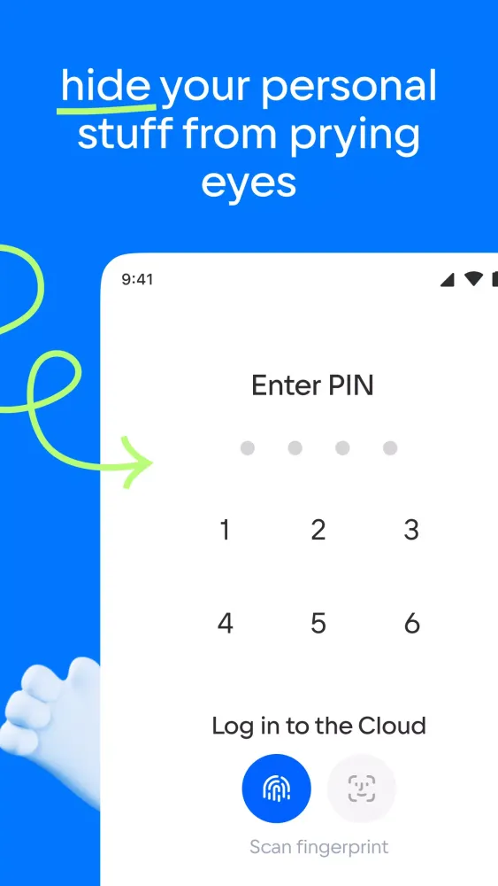 تصاویر Cloud: Video, photo storage