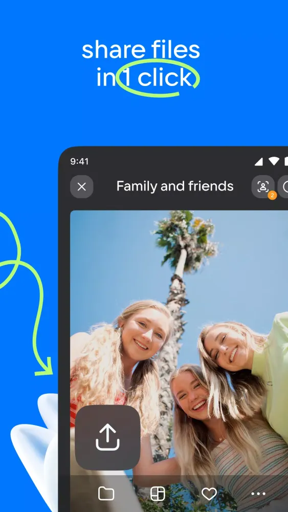 تصاویر Cloud: Video, photo storage