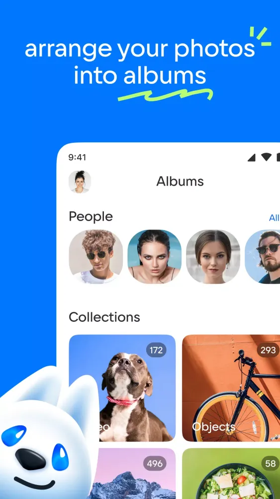 تصاویر Cloud: Video, photo storage