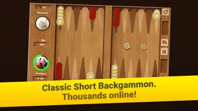 Backgammon Short Arena スクリーンショット