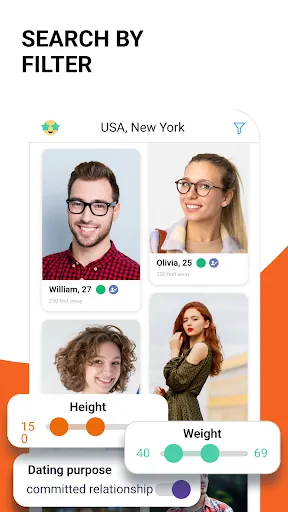 Screenshot di Mamba Dating App: Make friends