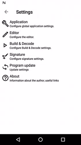 Apktool Mdes captures d'écran de l'application1