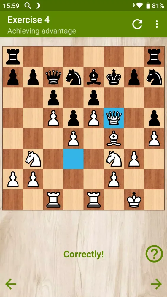 e4 c6 - playing white! Screenshots