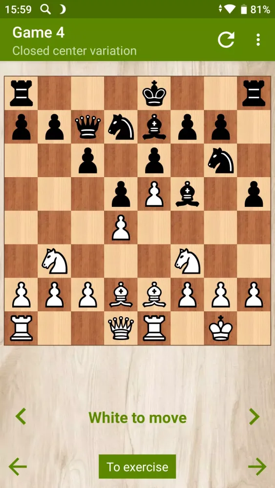 e4 c6 - playing white! Screenshots