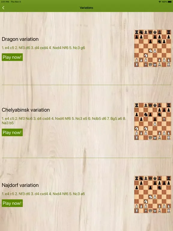 Sicilian Combinations Full Ver iPad  স্ক্রিনশট