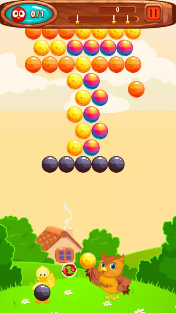 Captures d'écran de Birds Pop Bubble Shooter - New Ball Color Puzzle