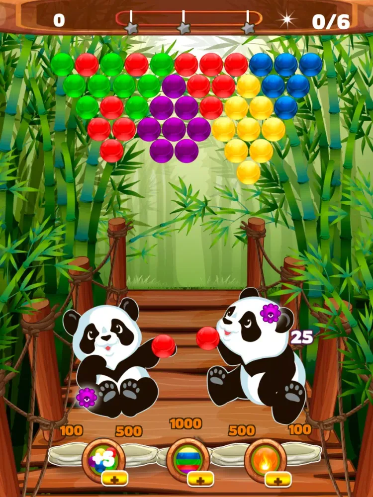 Panda Pop Shooter - Free Puzzle Game iPad 應用截圖