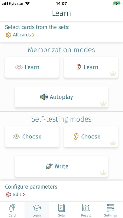 Flashcard maker plus MemoWord Ekran Görüntüleri