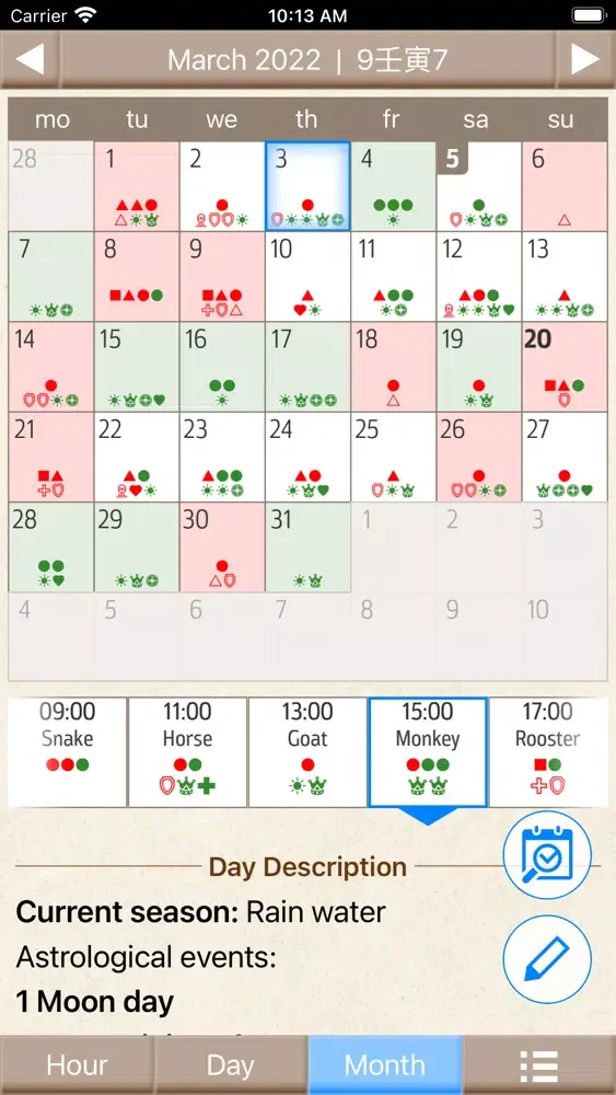 Capturas de tela do Calendar of Luck 2022