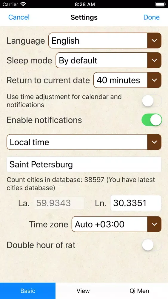 Screenshot di Almanac Pro 2021