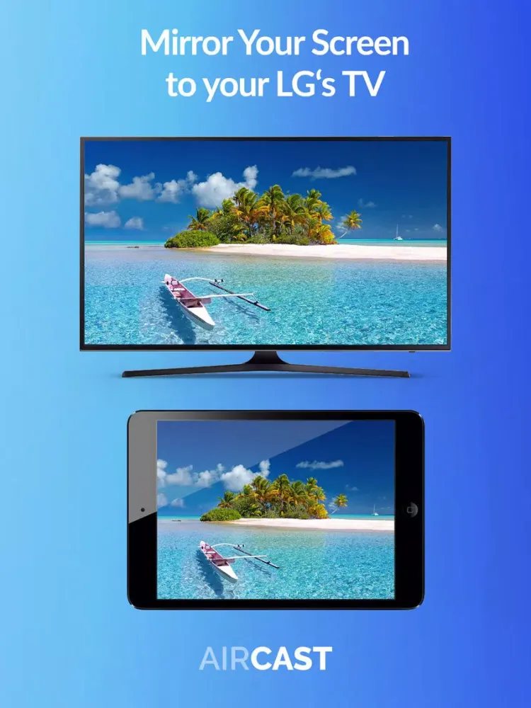 Zrzuty ekranu Air Cast - LG Smart TV Mirror iPad 