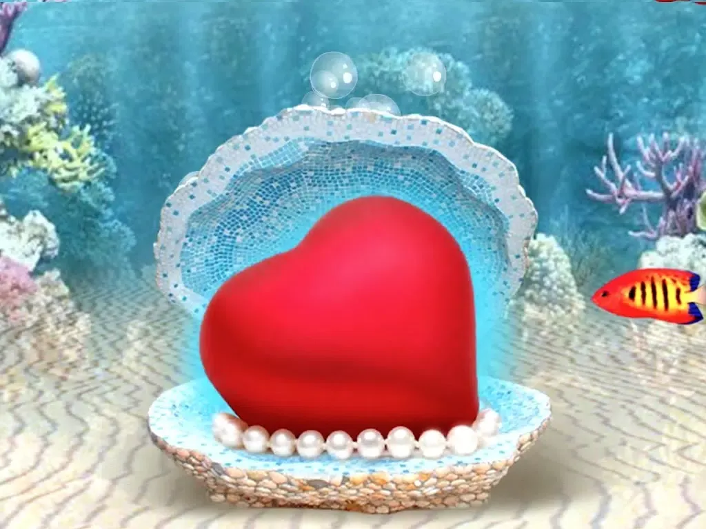 Tangkapan layar Hearts with Love - Send Love Letter with Animated 3D Hearts iPad 