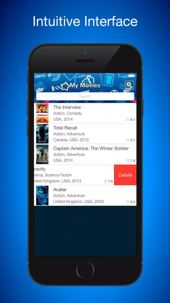 Movie List Pro - Todo List for Movies, Wishlist for new best Movies and Hollywood movies list Screenshots